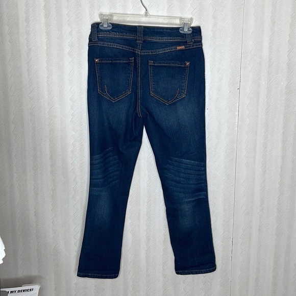💙 INK Denim Straight Leg Regular Fit Jeans Size 6P - Picture 3 of 5